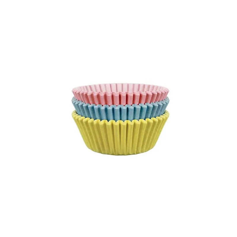 100 Caissettes Cupcakes Papier - 70x55 Mm, Motifs Dorés - Résistantes à La Chaleur, Sans BPA - Pour Muffins, Desserts
