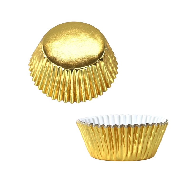 Caissette cupcake standard dorée (x30) - PME