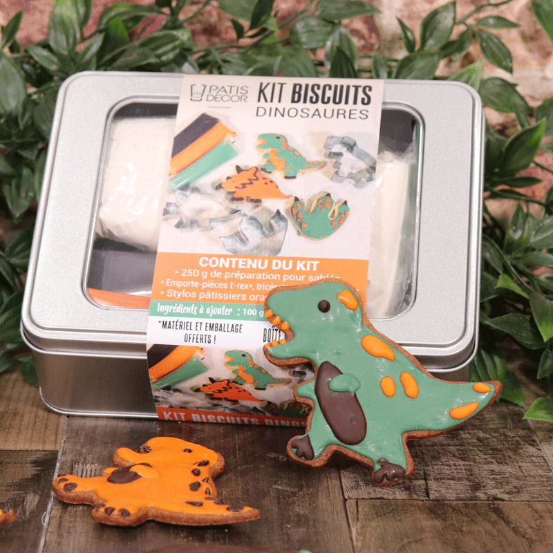 24 caissettes + 24 décorations de cake dinosaure - Accessoires