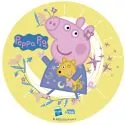 Disque gâteau en azyme Peppa Pig 15,5 cm