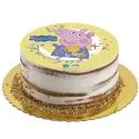 Disque gâteau en azyme Peppa Pig 15,5 cm