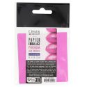 Carrés alu fuchsia pour bonbons et chocolats (x50)