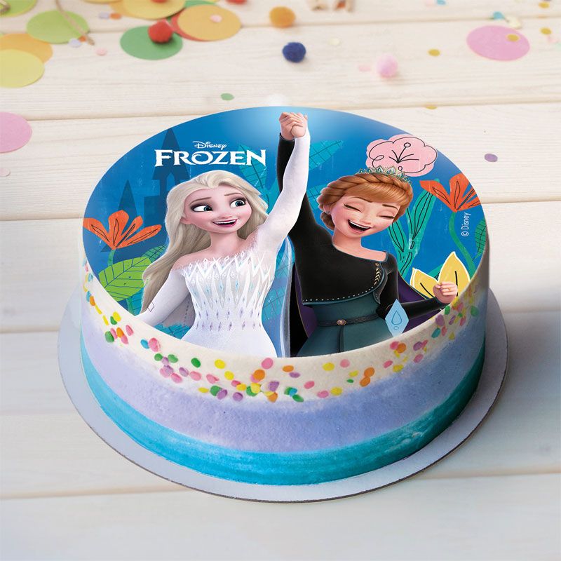 Kit Décor gâteau La Reine des Neiges Elsa