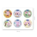 Mini disques azyme Peppa Pig (x6)