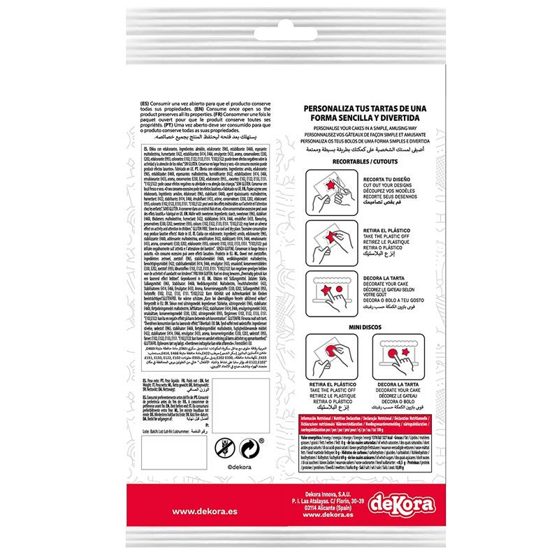 Mini disques azyme Pat Patrouille (x6)