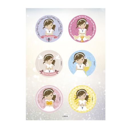 Mini disques azyme communiante (x6)
