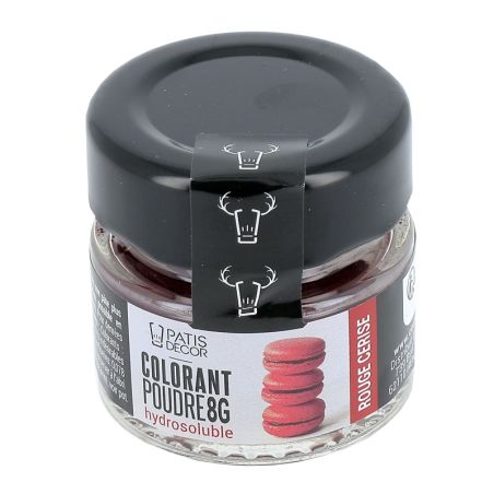 Colorant Alimentaire Poudre Rouge Framboise hydrosoluble - Cook Shop