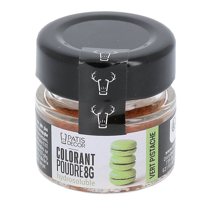 Les colorants alimentaires > Les Colorants en poudre mat > Colorant  alimentaire en poudre vert : CuistoShop