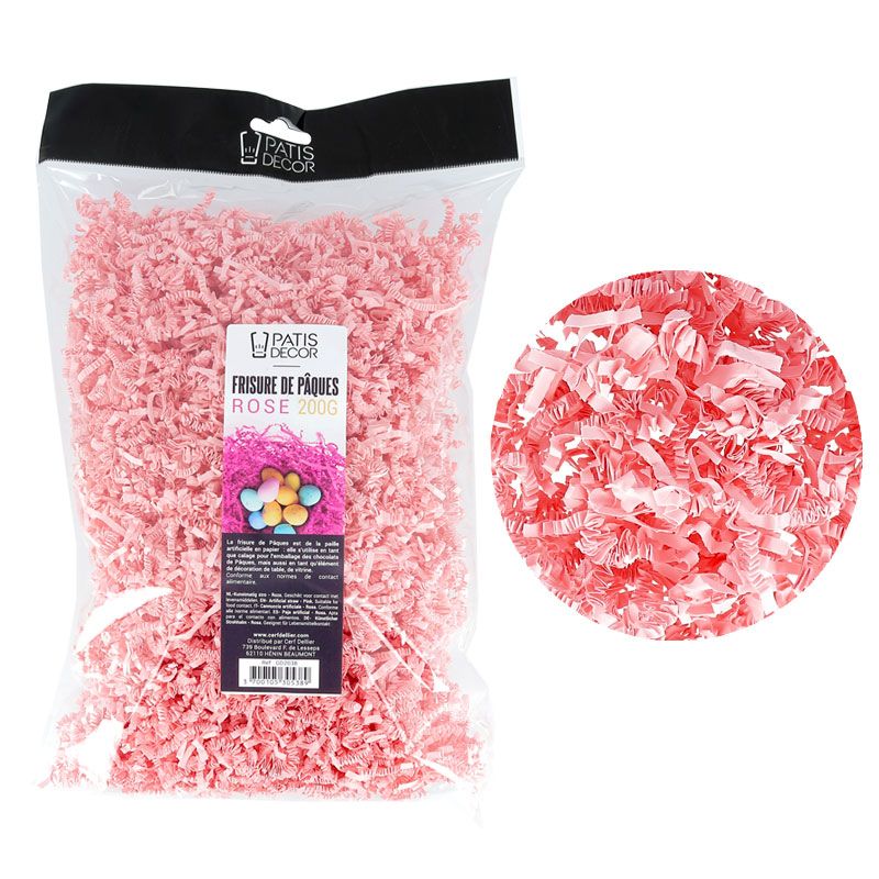 Frisure de Pâques rose 200 g