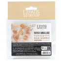 Papiers emballage caramels transparents (+/-50)
