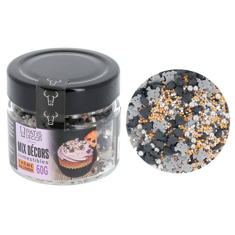 Décors comestibles mélange Halloween 60 g