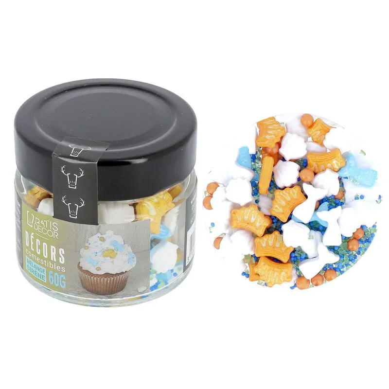 Décors comestibles mélange sirène 60 g