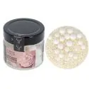 Décors comestibles perles blanches assorties 70 g