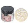 Décors comestibles perles blanches assorties 70 g