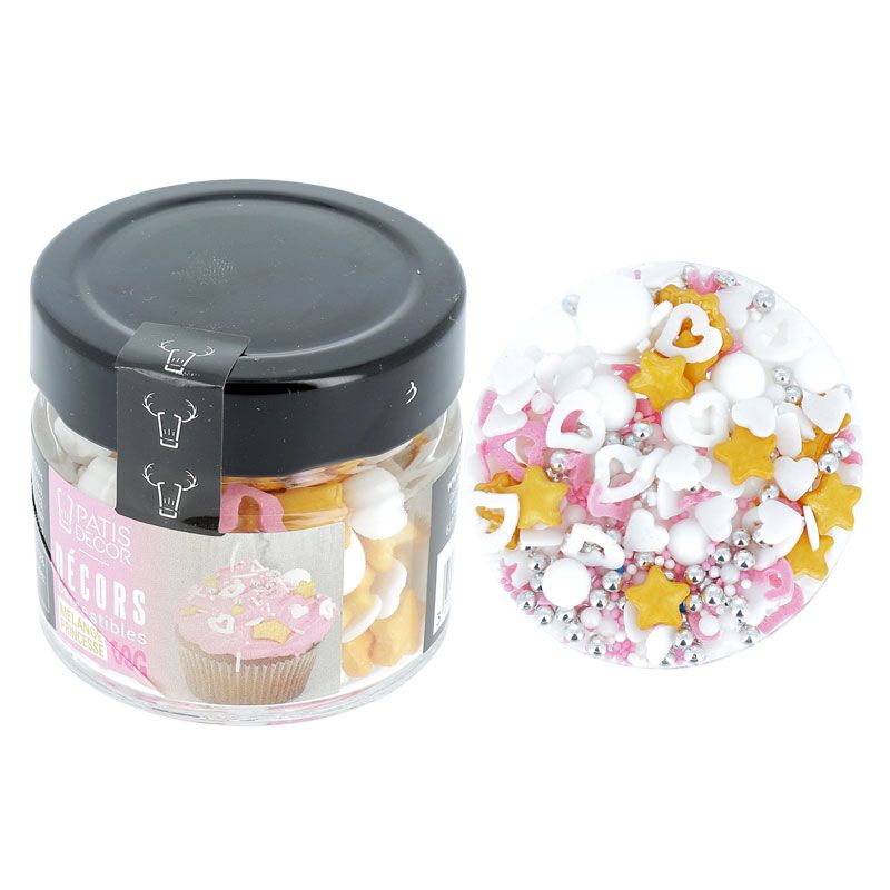 Décors comestibles mélange princesse 60 g