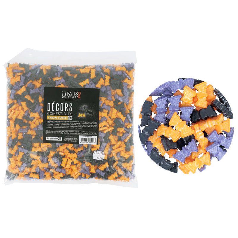 Décors comestibles chauve-souris 1 kg