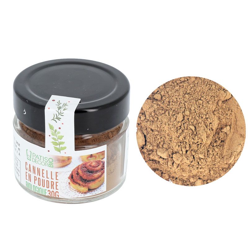 Cannelle en poudre bio 30 g - épices et aromates