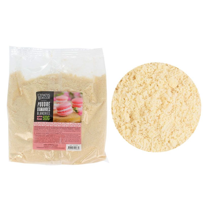 Poudre d'amandes extra fine blanchies 500g