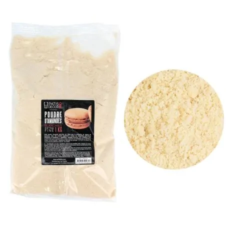 Poudre d'amande extra fine 1 kg Patisdécor Pro