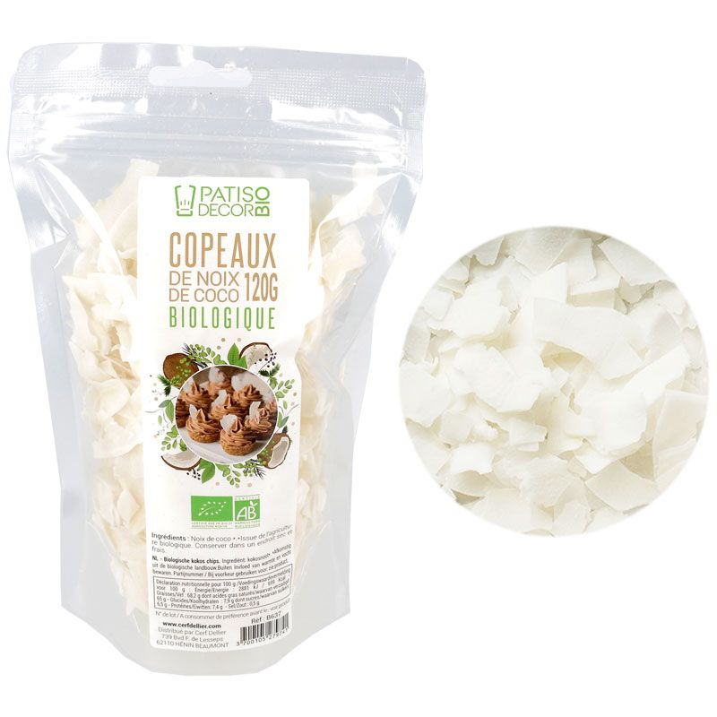 Copeaux de noix de coco Bio 120 g