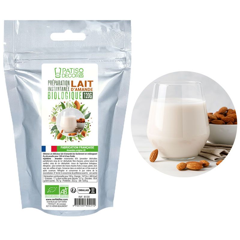 Lait d'amande : composition, valeur nutritionnelle, usages