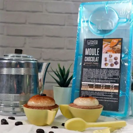 Moule chocolat tasse à café
