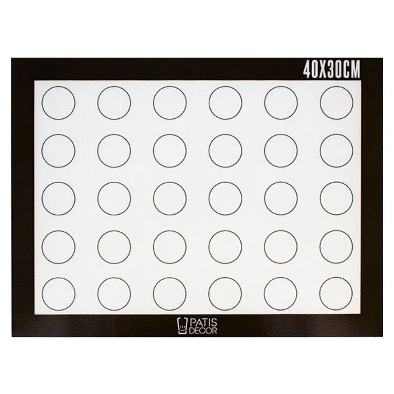 Toile de cuisson silicone pour macarons 40 x 30 cm
