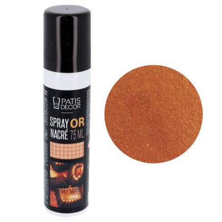 Spray colorant alimentaire bronze 30 ml