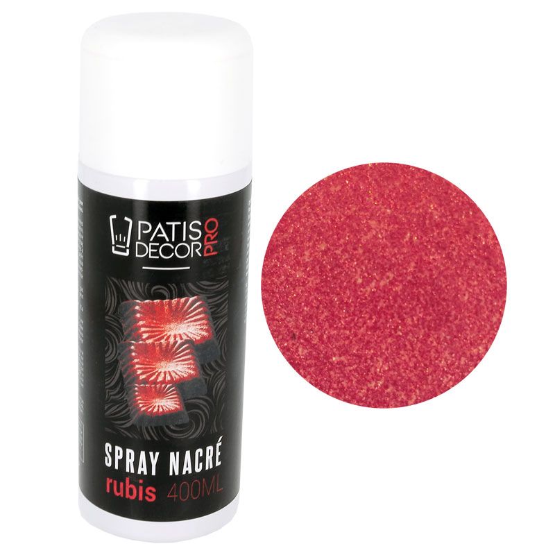 Spray alimentaire rouge rubis- 400 ml - Cdiscount Au quotidien