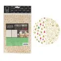 Feuilles transfert Noël assorties Patisdécor (x4)