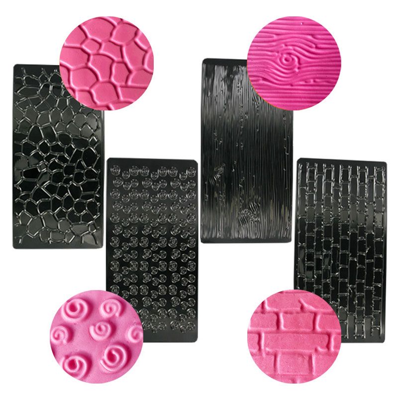 Tapis silicone texture vieux bois pour pâte à sucre