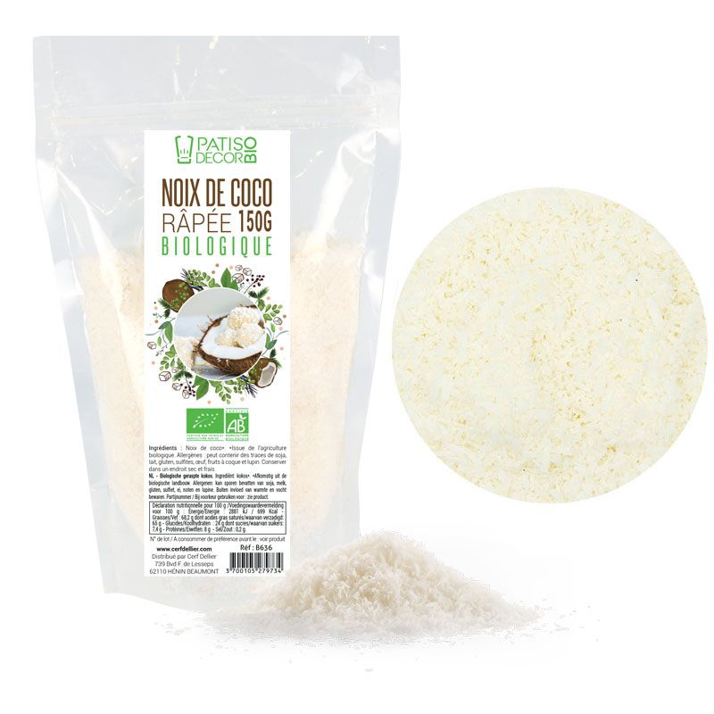 Noix de coco bio râpée