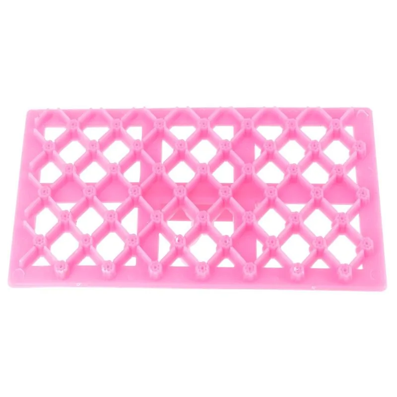 Empreinte effet matelassé fleurs rondes Patisdecor