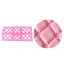 Empreinte effet matelassé fleurs rondes Patisdecor Empreinte effet matelassé fleurs rondes Patisdecor