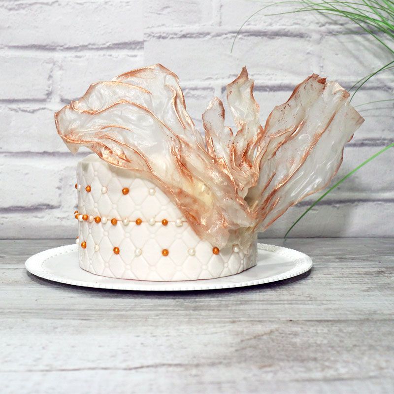 Feuille de riz décoration pour cake design (x20)