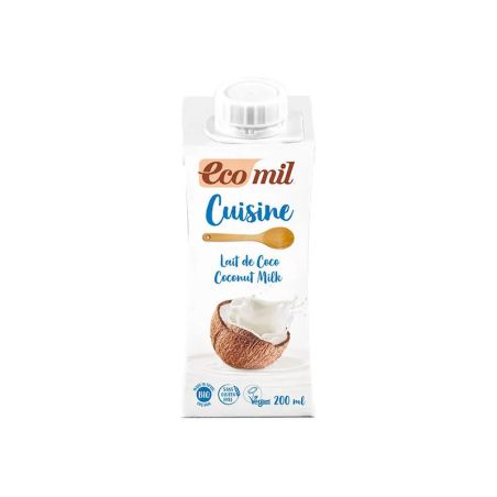 Crème cuisine lait de coco sans sucres 200 ml