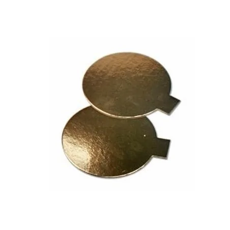 Support carton rond or...