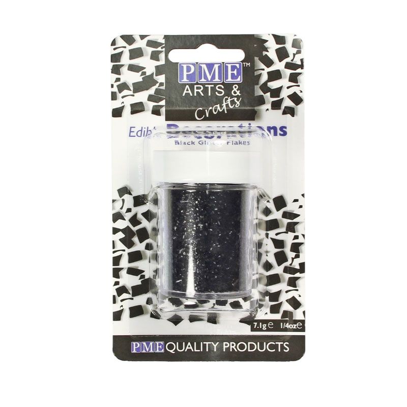 Paillettes irisées noires PME (7 g)