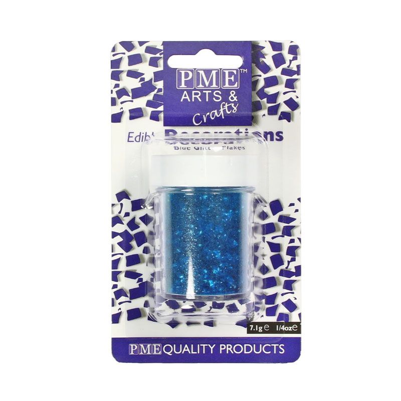 Paillettes irisées bleues PME (7 g)