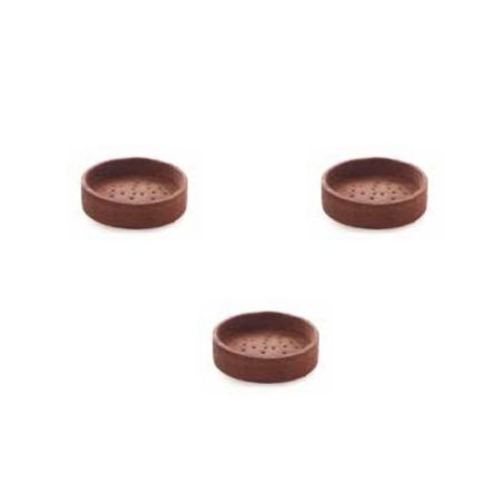 Tartelettes trendy chocolat rondes sucrées (x36)