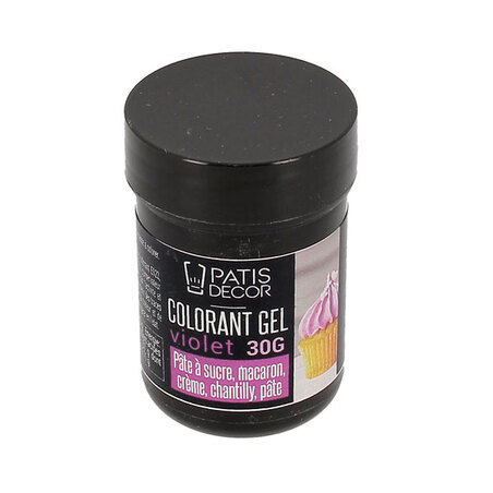 Colorant gel violet Patisdécor