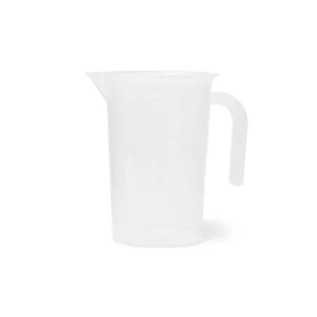 Pot doseur gradué en plastique