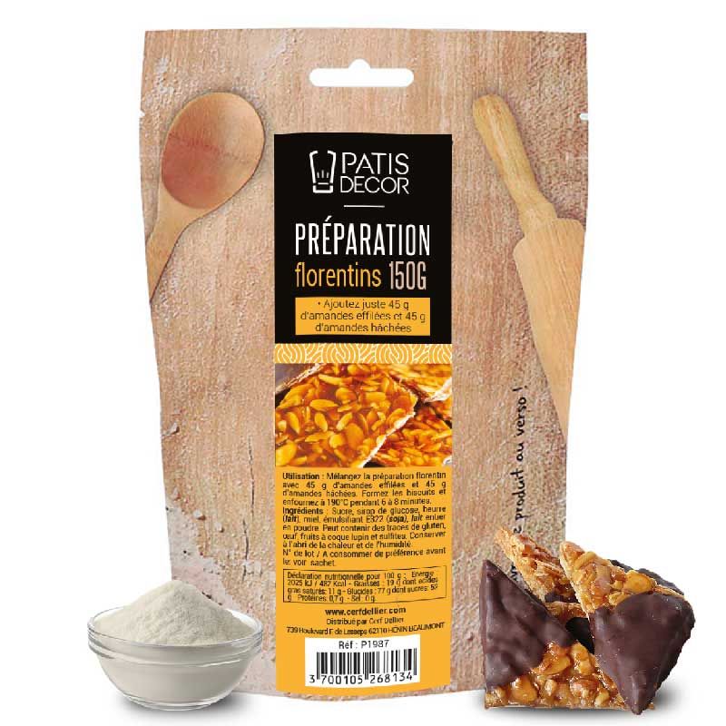 Préparation pour florentins Patisdécor 150 g