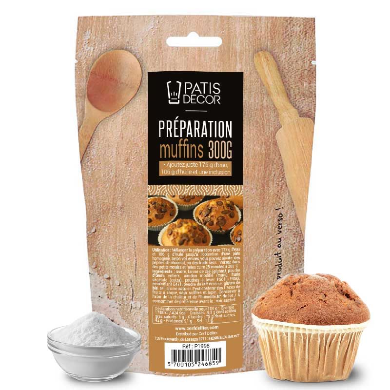 Préparation muffins Patisdécor 300 g