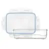 Boîte de conservation rectangulaire ECOZEN avec couvercle