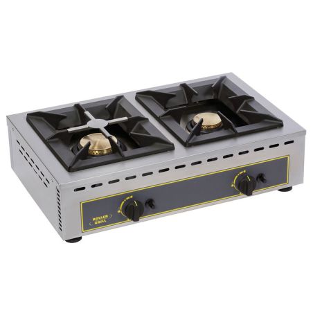 Réchaud à gaz 2 brûleurs Roller Grill