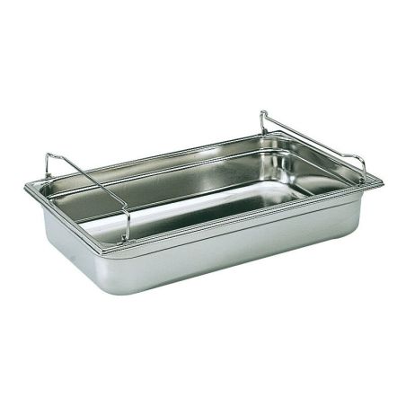 Bac gastronorme plein avec anses panier GN 1/1