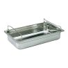 Bac gastronorme plein avec anses panier GN 1/1