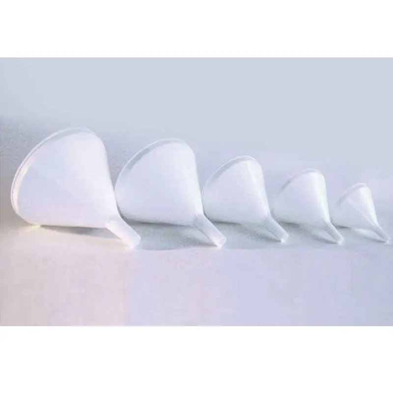 Entonnoir en polypropylène blanc