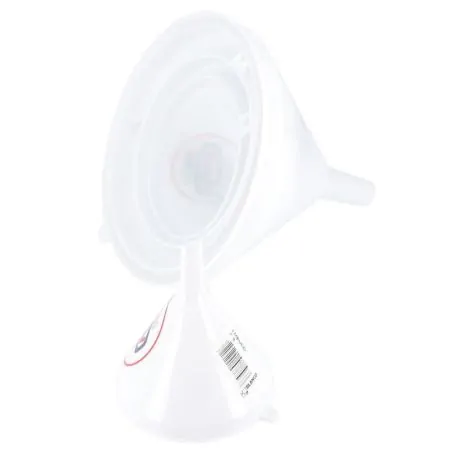 Entonnoir en polypropylène blanc